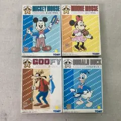 ディズニー　プラモデル　4種まとめ売り　Disney　レア