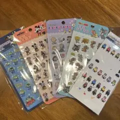 ぷくぷくシール ぷっくりシール5枚セット おすそ分け