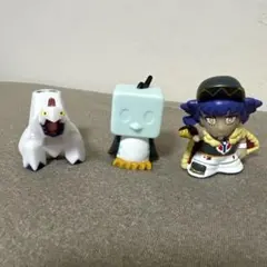 ポケモンキッズ　ソフビ　指人形 フィギュア ダンデ　コオリッポ　ジュラルドン