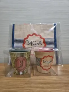 ミセスグリーンアップル　メラミンカップ2種　ショッピングバッグ小　セット MGAのサムネイル