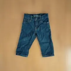 新品未使用babyGAP ストレートデニムパンツ 12-18ヶ月 デニムブルー