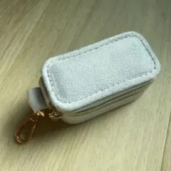 ジュエリー収納ボックス宝石ケースアクセサリーコンパクト持ち運び ライトブルー②