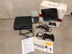 【動作良好】PS3 本体 120GB＋ソフト10本セット