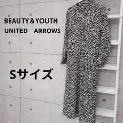 超メルカリ市★BEAUTY＆YOUTH　ダルメシアン柄ワンピース　Sサイズのサムネイル