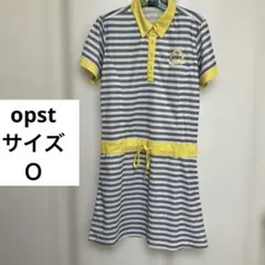 opstゴルフウェア レディース ポロシャツワンピース ボーダー サイズＯのサムネイル