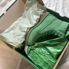 50th 24cm ティンバーランド　プレミアム 6インチ グリーン　希少デッド