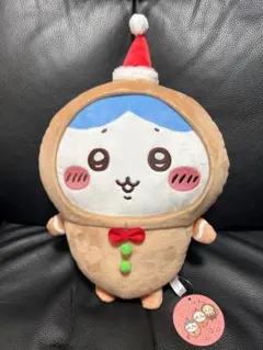 ちいかわ　ジンジャーマンbigぬいぐるみ ハチワレ