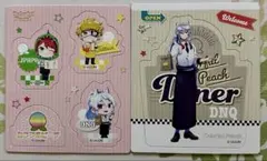 カラフルピーチ　マグネットコレクションガム　カラピチダイナー　2枚セット　どぬく