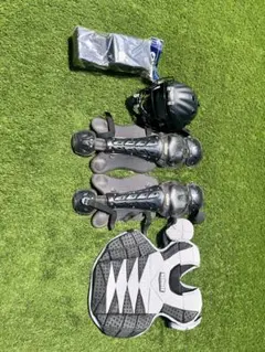 【超希少】Schutt キャッチャー防具一式 ホッケーマスク リバーシブル 超希少】Schutt キャッチャー防具一式 ホッケーマスク リバーシブル