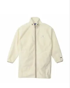 Champion フリースジャケット 白　L