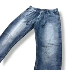 アズールバイマウジー ジョガーパンツ スウェットデニム サイズS