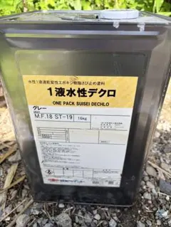 일본 페인트, 1 액상, 수성, 데크로 그레이, 16kg, 녹 방지 페인트