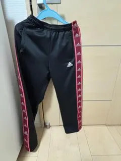 adidas Clima365 ジャージ 黒/赤　140