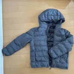 UNIQLO グレー ダウンコート 140