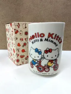 【Hallo Kitty】ハローキティ 湯呑み 1975 昭和レトロ