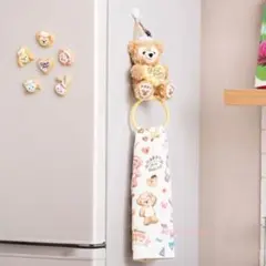 値引き！【未使用】2020年バレンタイン限定　ダッフィー　タオルハンガー