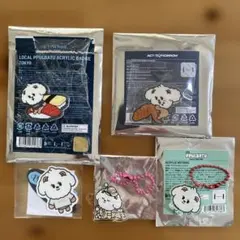 新品PPULBATU プルバトゥ　バムグッアクリルバッジ キーホルダーセット
