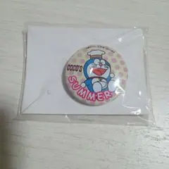 未使用】COCOS ココス × ドラえもん コラボ缶バッジ 非売品 レトロ
