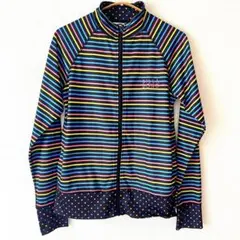 BILLA BONG ビラボン 長袖 ラッシュガード マルチカラー ボーダー M