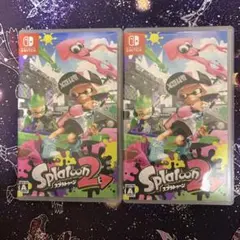スプラトゥーン2 2個セット Switchカセット