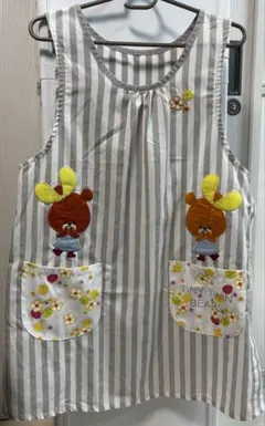 保育士 くまのがっこう エプロン