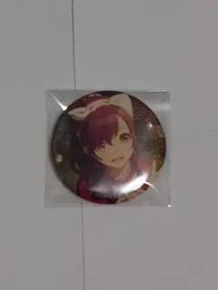 朝日奈 真冬の缶バッジ グリッター仕上げ