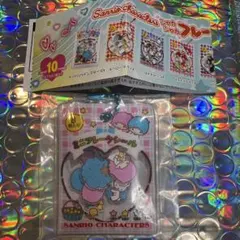 サンリオキャラクターズ シャカシャカフレークシール風チャーム キキララ 限定価格