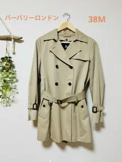 バーバリーロンドン/ライナー付きトレンチコート　ノバチェック　38 M