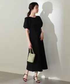 Demi-Luxe BEAMS / バックオープン ワンピース