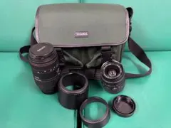 SIGMA カメラレンズ２つとケース＆おまけ
