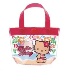 プール　バック　風　ミニ　ポーチ　2 サンリオ　ハロー　キティ　日焼け　ver.