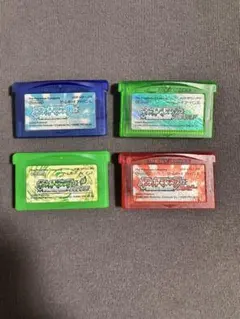 ポケットモンスター アドバンス　4本セット