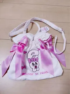 Esther Bunny WR2Way トートバッグ　ピンク