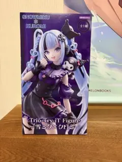 初音ミク 雪ミク×クロミ trio try it フィギュア 箱に凹みアリ