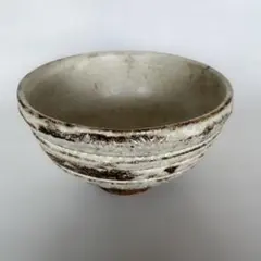 茶碗 刷毛目 菊文様 抹茶碗 真清水蔵六作 桐箱入り - メルカリ