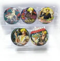 ONE PIECE】ワンピース サンジ 缶バッジ 缶バッチ 輩 3個セット - メルカリ