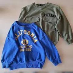 120トレーナー 2枚 マーキーズ他