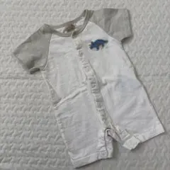 プテイマイン　恐竜刺繍半袖カバーオール　70cmのサムネイル