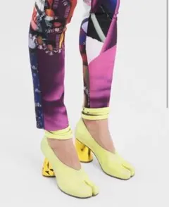 Maison Margiela　マルジェラ　ダメージ加工タビパンプス 36 新品