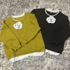 裏起毛 トレーナー 100