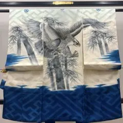 606ayu39▪️お宮参り 掛け着 祝い着 七五三にも 3歳 飛鶴 城▪️美品 