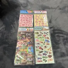 こびとづかんぷっくりシール　正規品　4枚セット