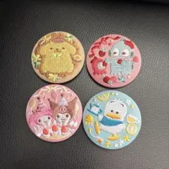サンリオ刺繍缶バッジ