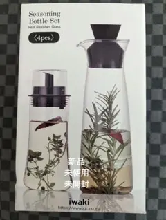 iwaki調味料ボトル４点セットのサムネイル