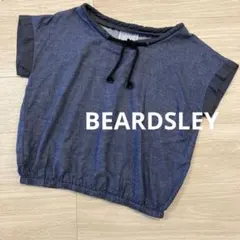 BEARDSLEY(ビアズリー) デニム風　麻綿トップス　半袖のサムネイル