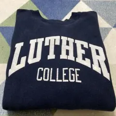 90s Championネイビー リバースウィーブ刺繍タグ Lサイズ USA製