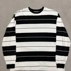 COOTIE PRODUCTIONS ボーダー　ロンt tシャツ　Lのサムネイル
