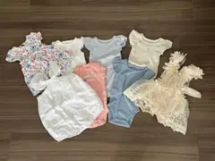 新生児用のベビー服 8点セット