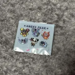 エンジェルブルー　ぷっくりシール　セブイレブン