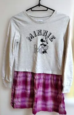 GAP KIDS Disney ミニーマウス ドッキングワンピース M
